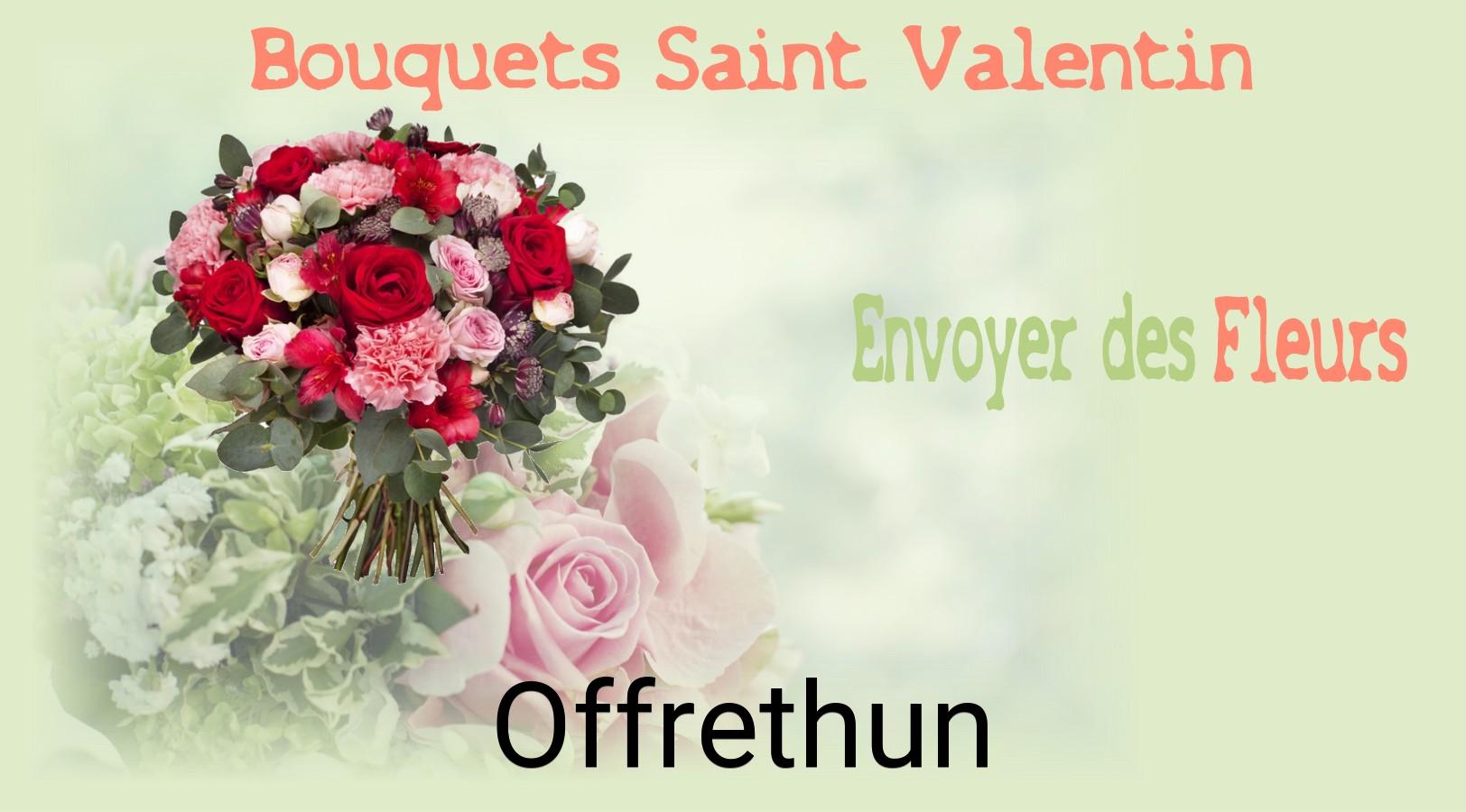 Roses de Saint-Valentin livrées à Offrethun